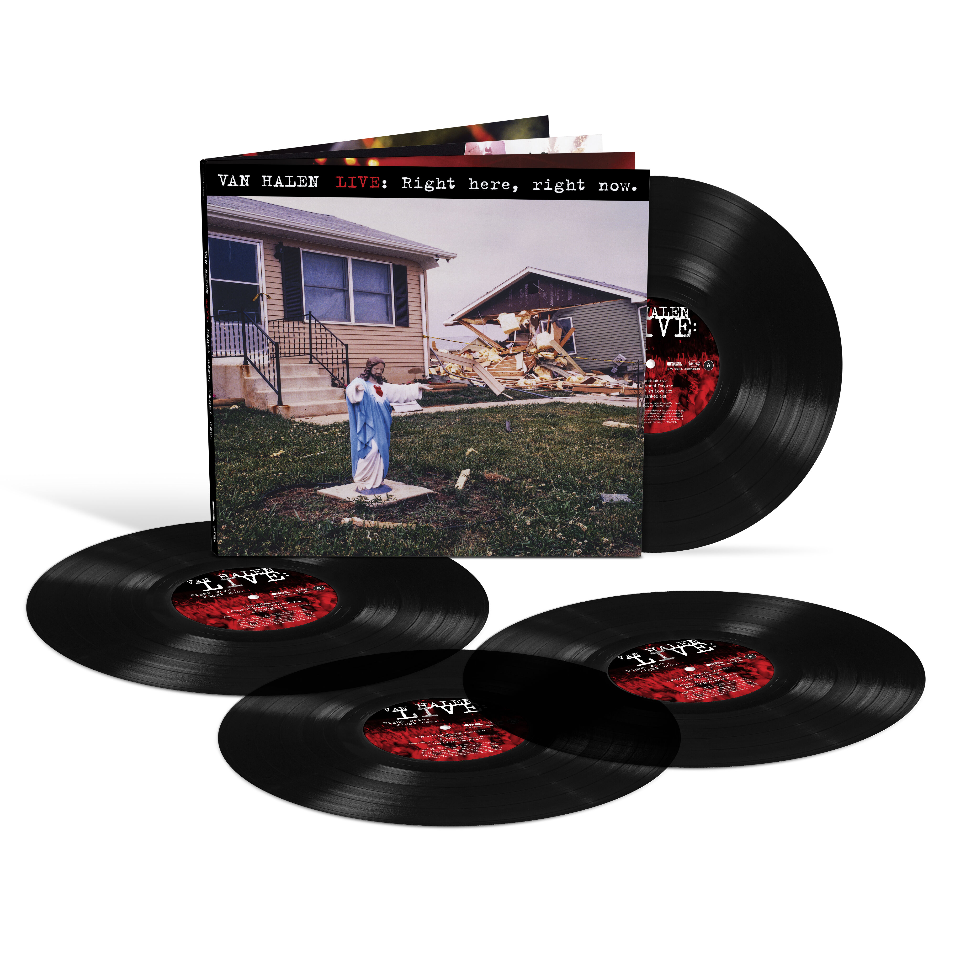 Live: Right Here, Right Now (4LP) | Rhino Official Store